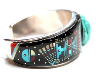 Ervin Tsosie & Gasper–Healing Ceremonial Cuff WOW  