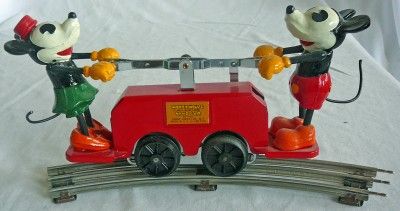 Pride Lines Mickey and Minnie Mouse Hand Car  