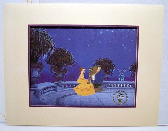 Walt Disney Beauty & Beast Collector Box Set Autograph  