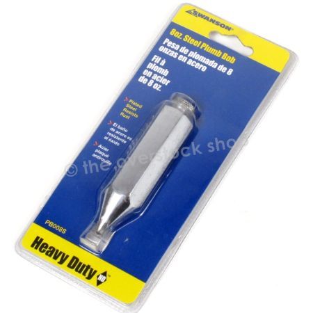 Swanson Tool Company 8 Oz. Steel Plumb Bob  