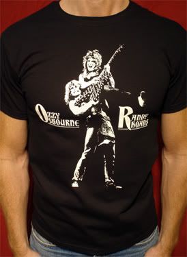 Ozzy Osbourne & Randy Rhoads t shirt tour Tall & long sleeve & ladies 