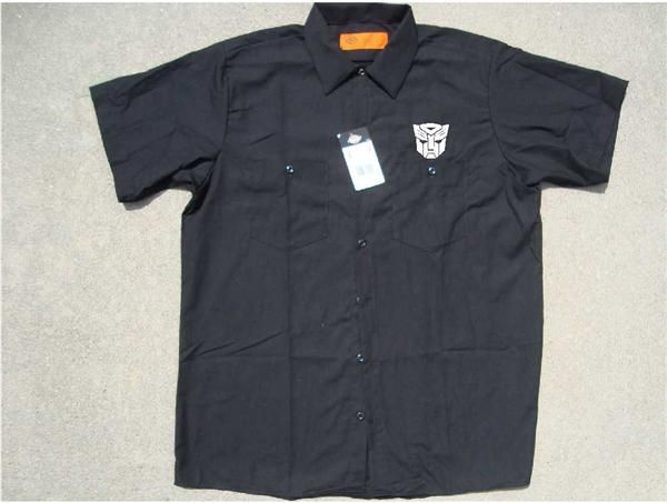 Transformers Autobots Dickies Button Up Work Shirt New With Tags 