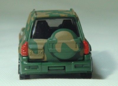 TOMICA MITSUBISHI PAJERO CAMOUFLAGED COLOR LIMITED  