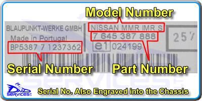 Blaupunkt OEM Radio Code Decode Unlock by Serial Number  