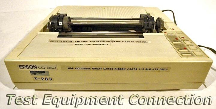 Epson LQ 850 LQ850 Dot Matrix Printer P88MA   Untested  