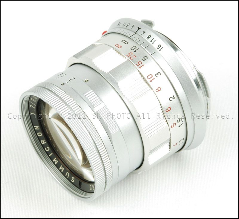 Leitz Leica Summicron M 50mm f/2 Silver Summicron M 50 f2 fit M9 M9 P 