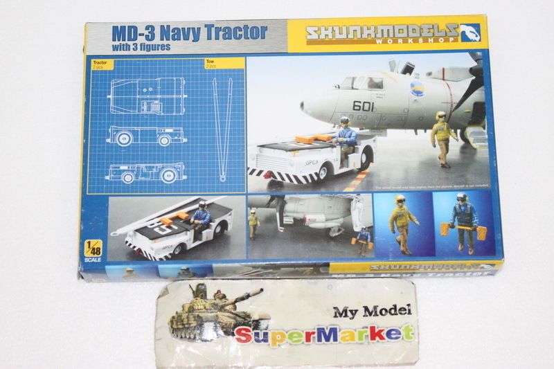 SKUNKMODELS 1/48 48003 MD 3 NAVY TRACTOR SHORT TYPE wit  