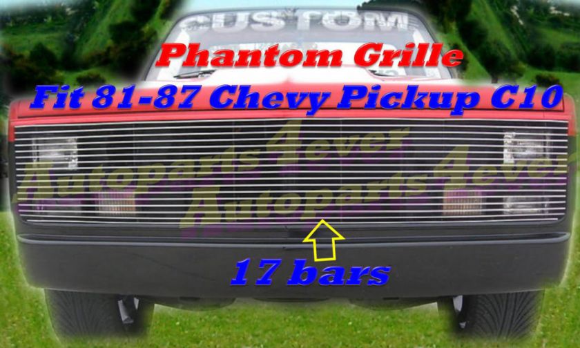 81 87 86 85 84 1987 Chevy C10 Silverado Blazer GMC Pickup Phantom 