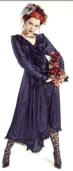 Romantic Dress Eternal Love Violet Small 5101 Gothic  