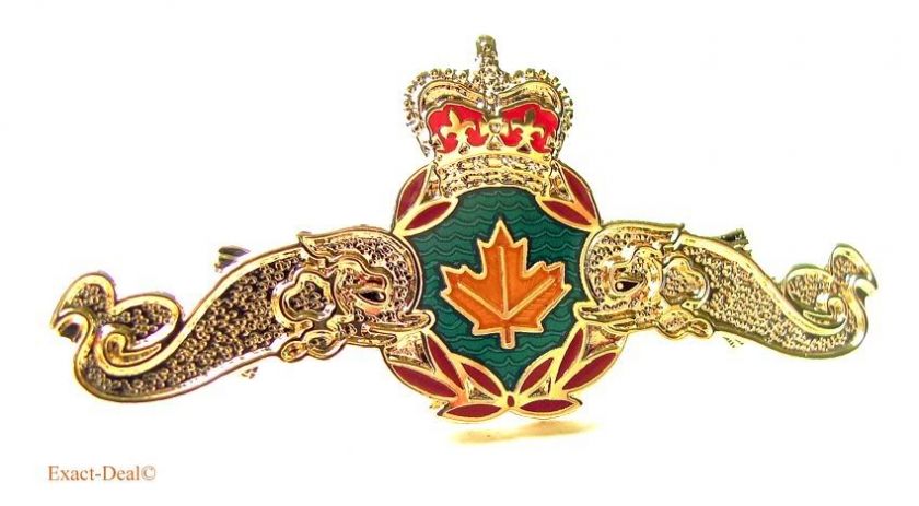 Canada Royal Canadian Forces Navy Submariner Officer Medium Metal 