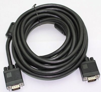   male connector at each end for high resolution monitors great as a